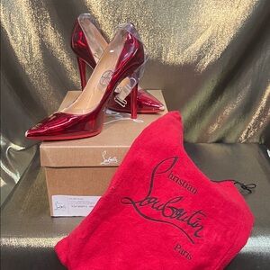 Christian Louboutin Shiny Red Heels EU37 👠